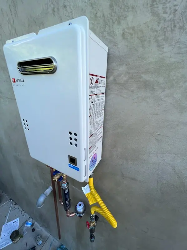 Tankless water heater installation for Kenmore homes